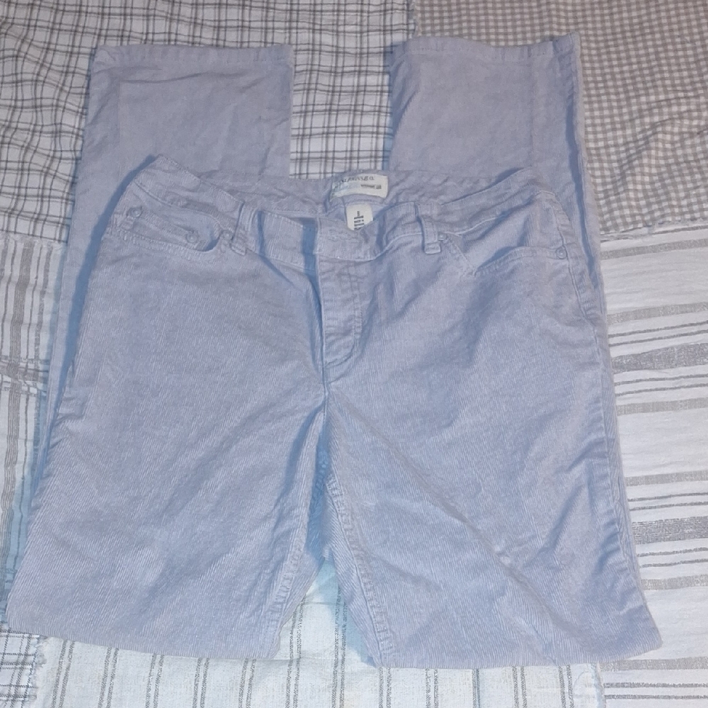 St. John's Bay Light Gray Straight Leg Jeans